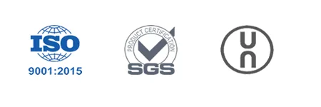 ISO 9001:2015, SGS and UN certification marks held by UnisunPack